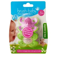 Прорізувач-брязкальце Brush Baby MolarMunch (від 4 місяців)
